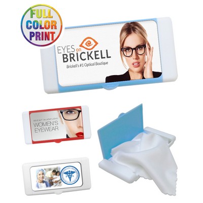 Microfiber Lens cleaning cloth with Case